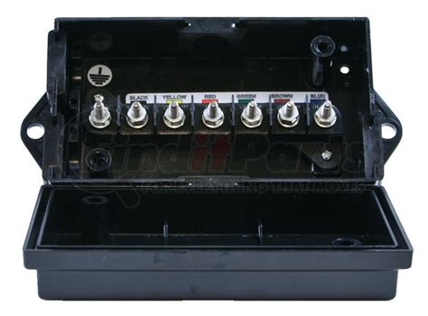 7 way electrical trailer junction box|667 7040 junction box.